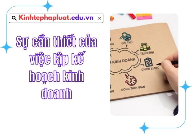 Sự cần thiết của việc lập kế hoạch kinh doanh