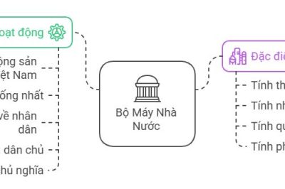 Lý thuyết KTPL 10 Bài 20: Đặc điểm, nguyên tắc tổ chức và hoạt động của bộ máy nhà nước Cộng hòa xã hội chủ nghĩa Việt Nam